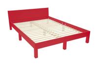 DABI Bed W 160cm x L 200 cm / Red