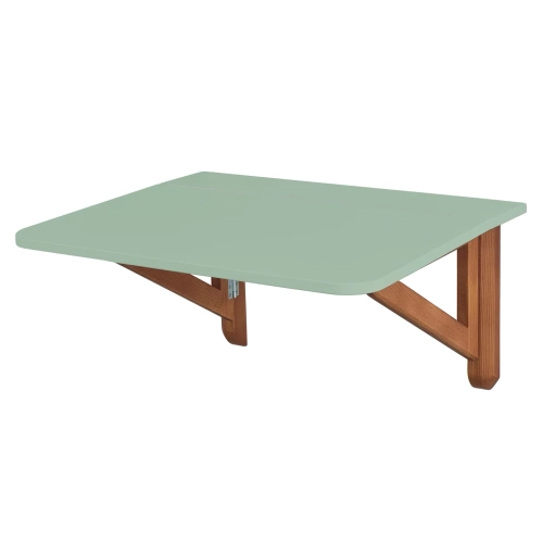 KLAPP Opklapbare wandtafel 60x70cm Eik Salie Groen