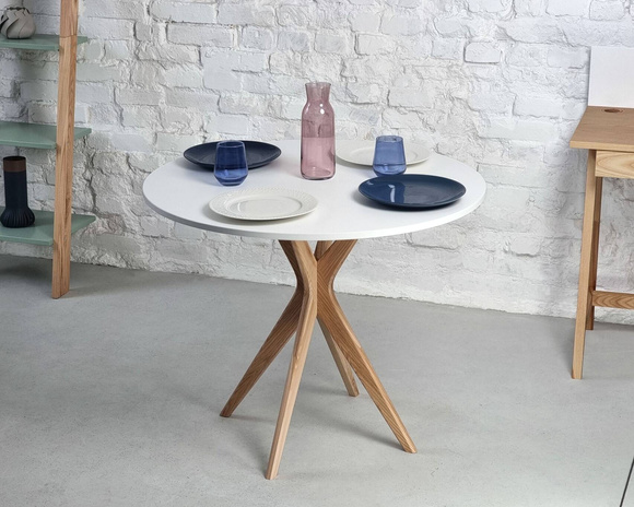 JUBI Round Table diam. 80cm Sage Green