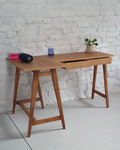 LUKA Eckschreibtisch B135cm x T85cm Eiche Linke Seite