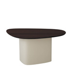 Cells Mini Couchtisch 90x55xH45cm Braun Beige Walnuss