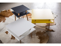 SQUARE low Coffee Table 68x68x35cm - Dark Grey