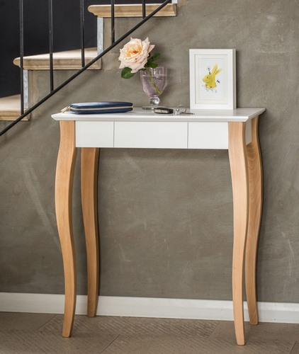 LILLO Writing Desk 65x40cm Black Legs / Black