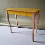 LILLO Writing Desk 85x40cm  Black Legs / Dark Grey