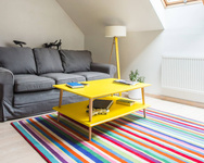 KORO LOW Coffee Table W110 x D70cm Broom Yellow